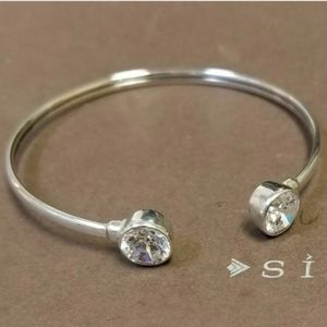 Silpada 925 Sterling Silver Punctuation Cuff Bracelet B2400